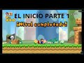 Jugando Mario wi el inicio de la serie