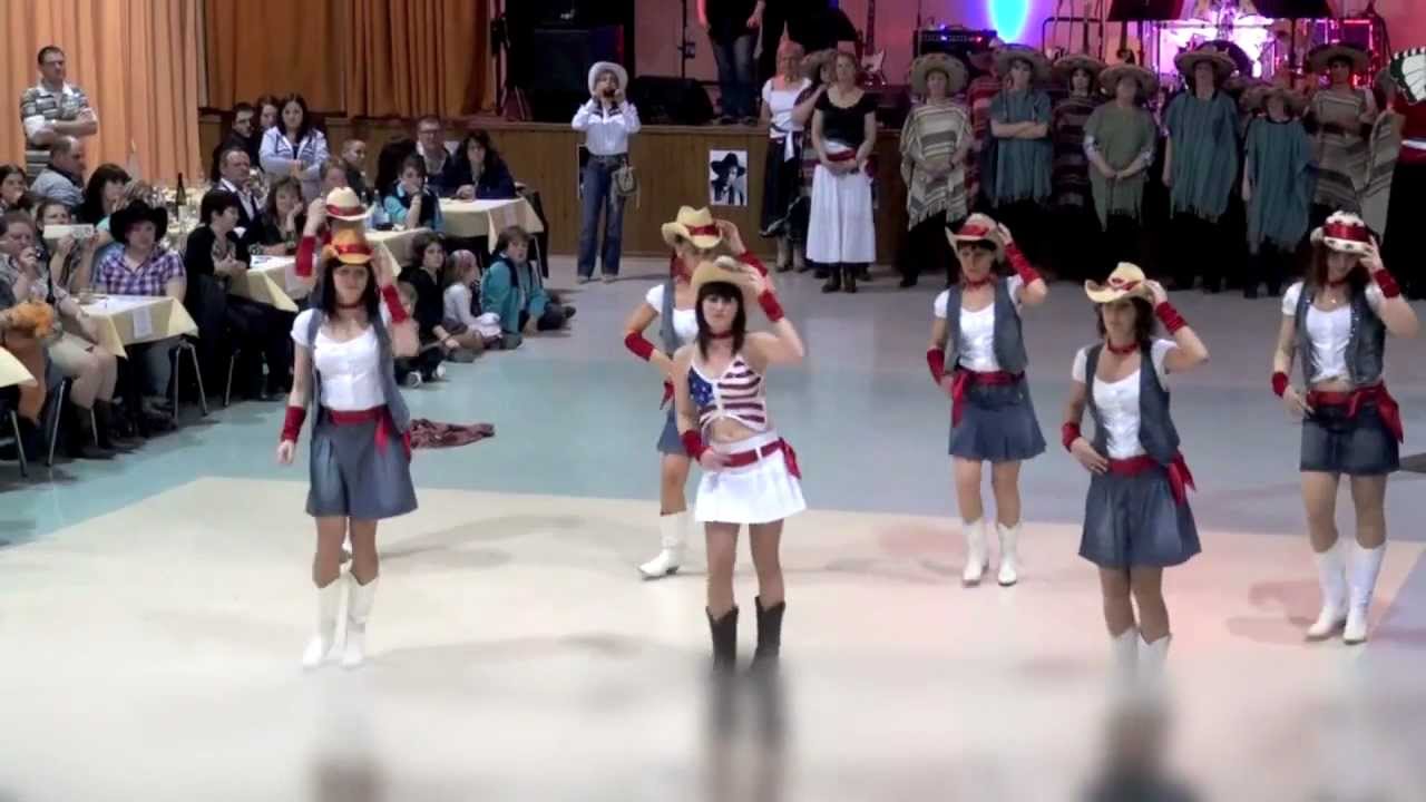 Wild West Dancers Say Hello Line Dance Youtube