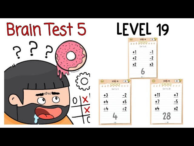 Brain Test 5: Level 19 || Solution - YouTube