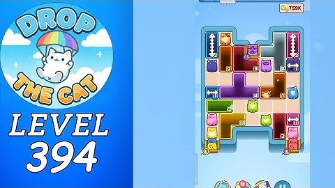 Drop The Cat Level 394 Walkthrough