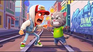 Subway Surfers World Tour Cosmic Crossroads VS Talking Tom Gold Run, Subway Surfers Game Update screenshot 1