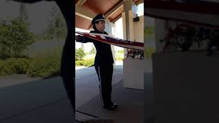 Dad's honor guard  service pt 1