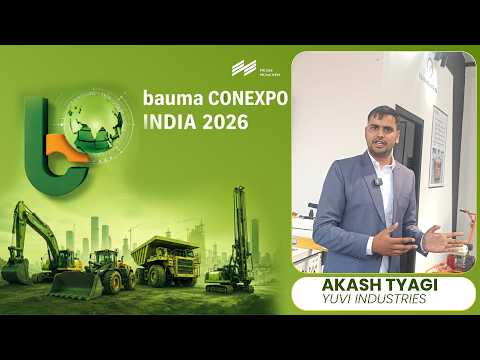 Yuvi Industries Light Construction & Compaction Machinery | Akash Tyagi | bauma 2026