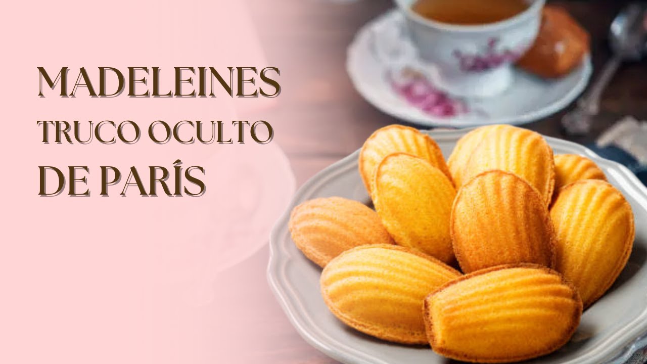💎MADELEINES FRANCESAS: Receta Perfecta para Principiantes