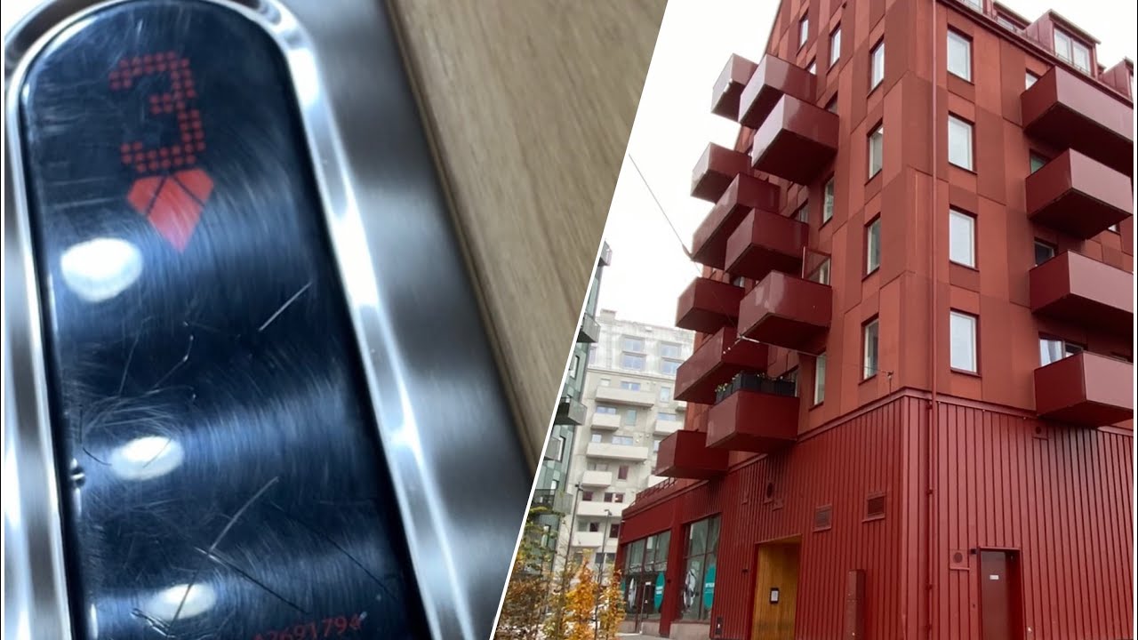 2019 KONE ECODISC ELEVATOR Epic Fail in Alby Tingstorget 7 (7 November 2020) #Elevator #ElevatorFail