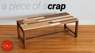 Scrap Wood Coffee Table
