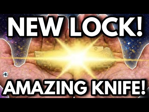A FANTASTIC New Knife With A FANTASTIC NEW LOCK!! ????????????