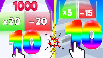 Number Master (number run 2048) 🆚 Number Run Shooting 2048 Gameplay 9999 level part 22