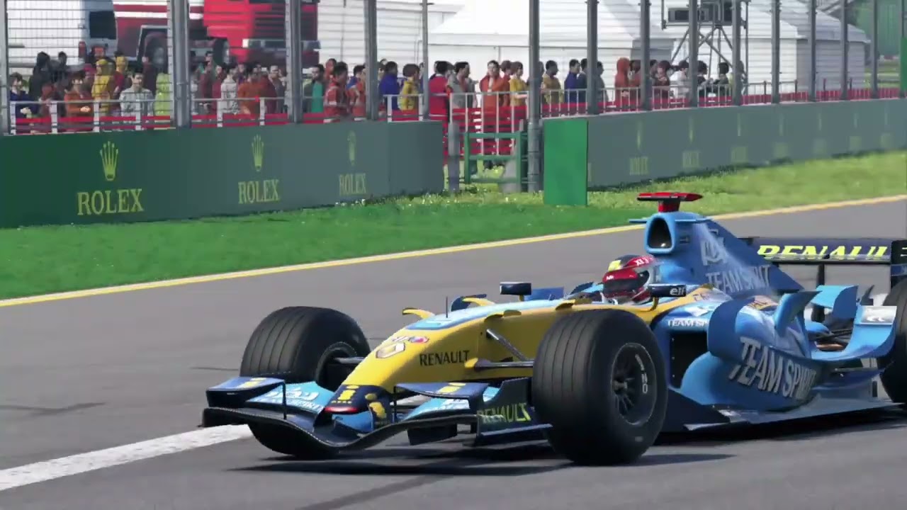 Albert Park fast lap with 2006 Renault F1 (F1 20)