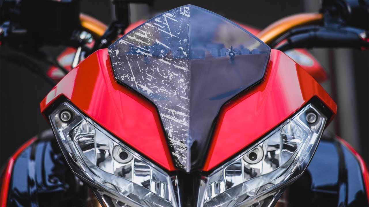 How I Repaired Scratched Motorcycle Visor YouTube