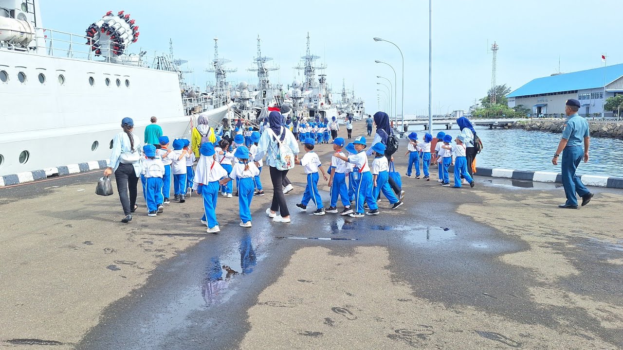 Mengenal profesi TNI AL_ BERKUNJUNG KE TNI AL PONDOK DAYUNG PRIOK 