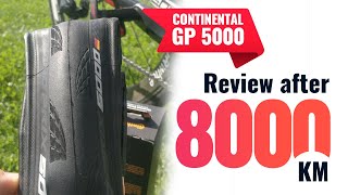 Continental GP 5000 - Review after 8000 Km