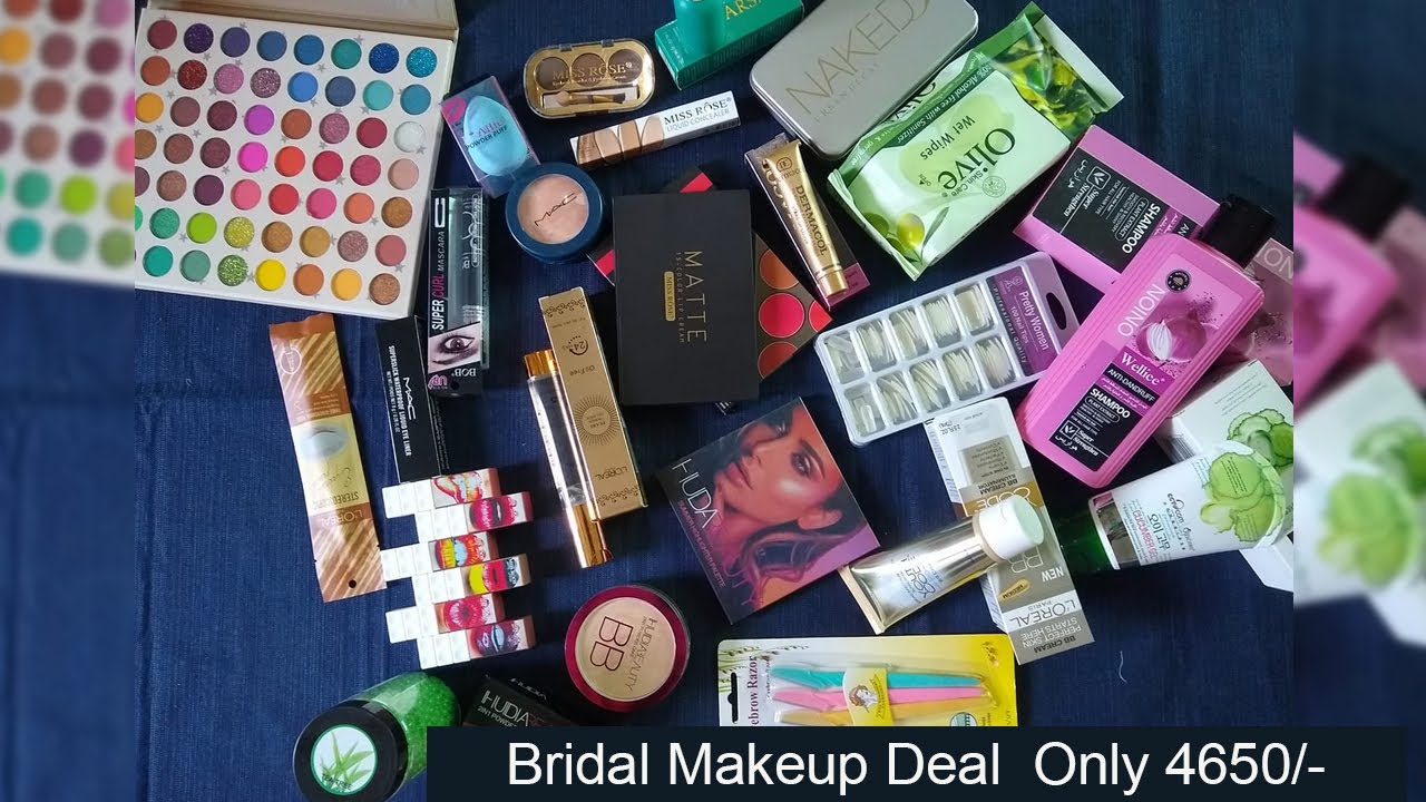 Bridal Makeup Deal l Bridal Makeup Kit l Bridal Makeup Product With