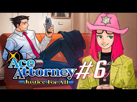 Видео: Phoenix Wright Ace Attorney: Justice for All прохождение от TarelkO ч6