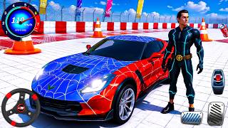 Superhero Car Mega Ramp Driving Tracks - GT Car Stunts Racing 3D | Android Gameplay screenshot 5