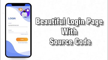 Beautiful Android Login Page with Source Code - Social Codia