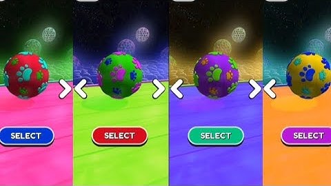 Going Balls New Update: 4x Colour Reaction Ball Run  Gameplay, walkthrough Android iOS (Part 59)