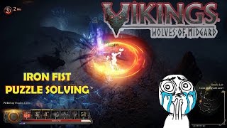 How to Unlock the Iron Fist Puzzle   (Vikings Wolves of Midgard)