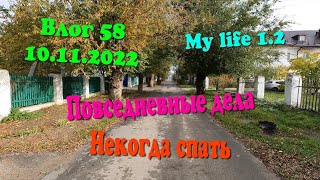 Влог 58 / Повседневные Дела / Некогда Спать / Опять Принтер / My Life 1.2