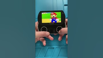 Super Mario 64 Gameplay on Sony PSP Go