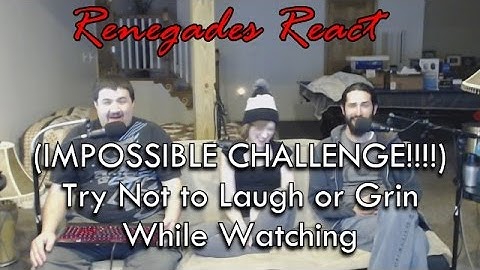 Renegades React to... (IMPOSSIBLE CHALLENGE!!!!) Try Not to Laugh or Grin While Watching