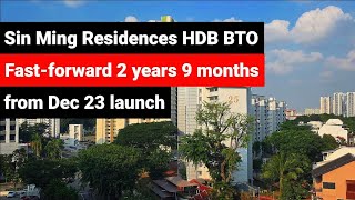 [8_26] Sin Ming Residences HDB BTO ⏩️ 2 years 9 months from Dec 2023 Launch 🏗