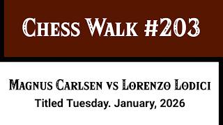Download Lagu Magnus Carlsen vs Lorenzo Lodici • Titled Tuesday. January, 2026 MP3