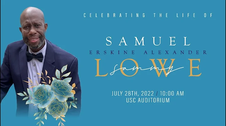 Celebration of Life -  Ps Samuel E. A. Lowe [] Jul...