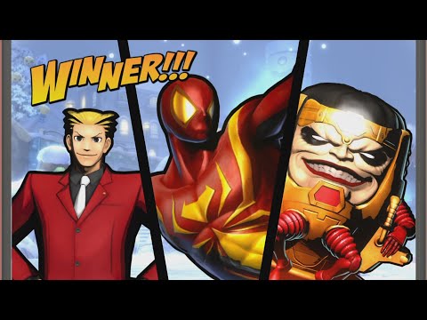 UMVC3 - PHOENIX WRIGHT/MODOK/SPIDER-MAN ONLINE 7!