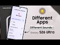 Samsung S26 Ultra: Set Different Notification Sounds for Each App!