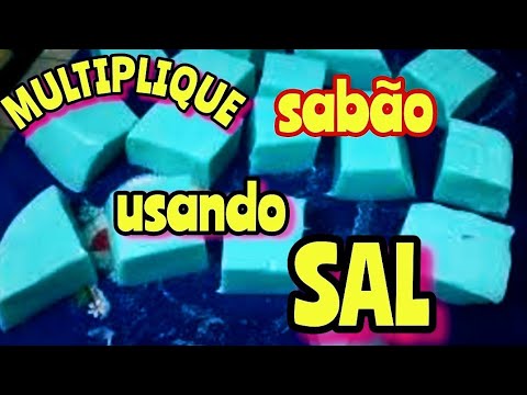 OLHA O PODER DO SAL NO NOSSO SABÃO/ RENDE MUITO RECEITA CASEIRA DICAS ...