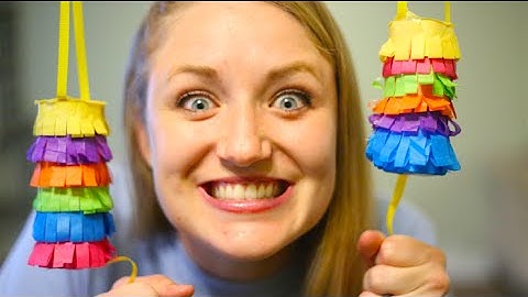 How To Make Mini Pull Pinatas!
