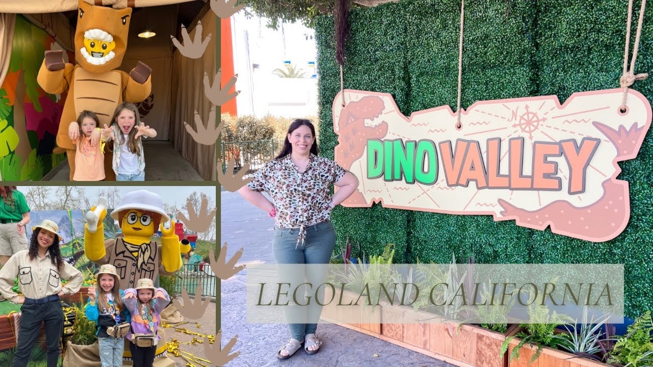 NEW! World Record, Sneak Preview, and Grand Opening of Legoland California Dino Valley