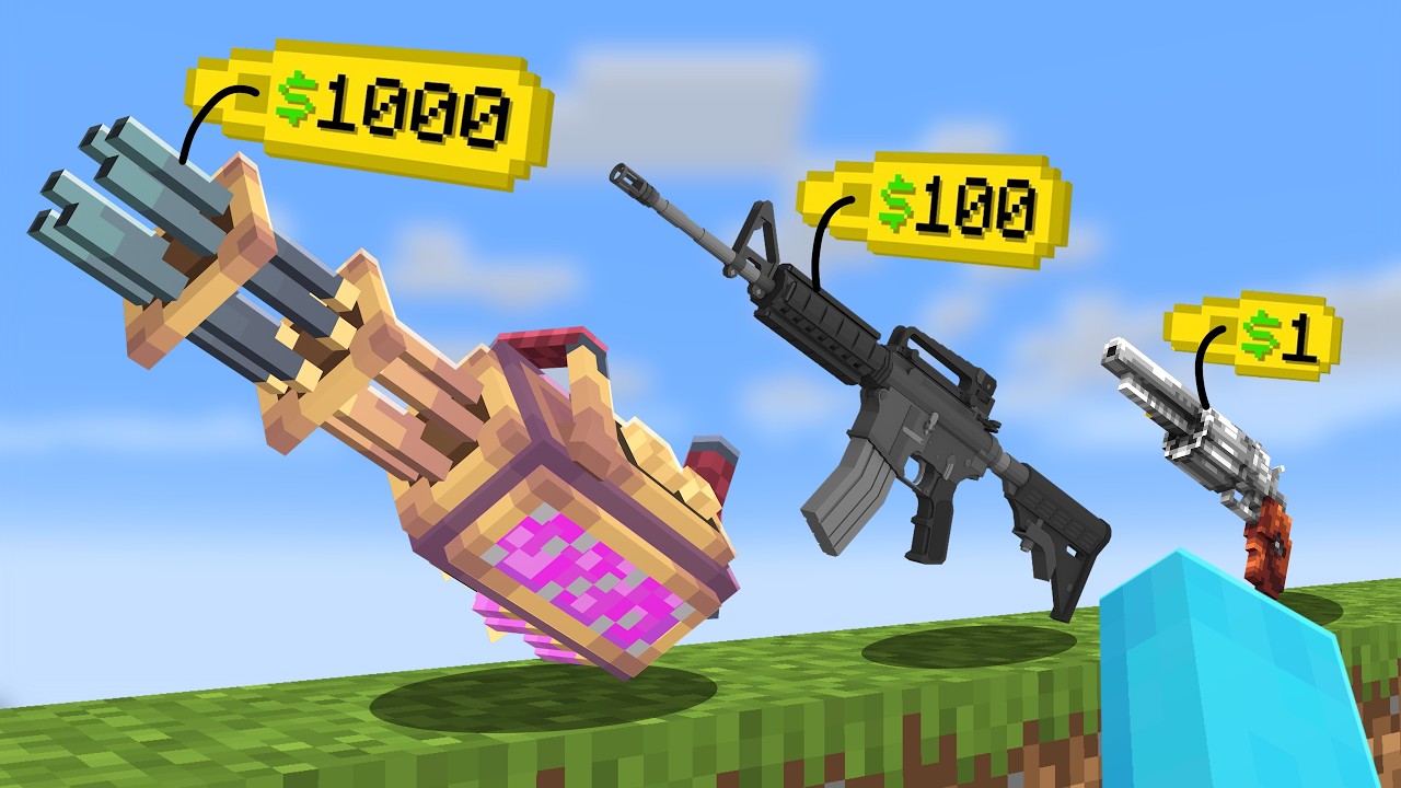 Ukri kauft die teuerste Waffe in Minecraft!