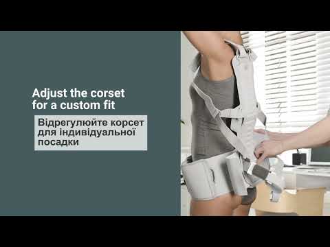 Корсет ортопедичний Spinalplus 2.0 Orthoservice M33049, видео 1