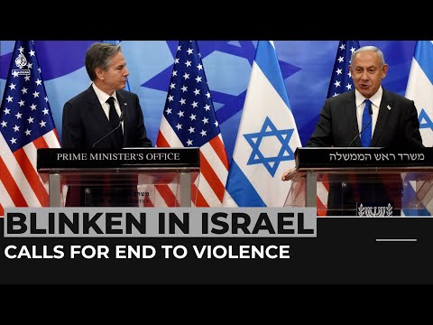 Blinken urges calm, reaffirms ‘ironclad’ us support for israel