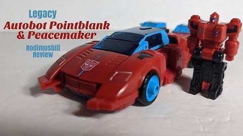 Legacy Autobot Pointblank & Target master Peacemaker Deluxe Review and - Wave 3 - Rodimusbill Review
