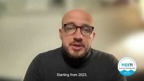 PIER71™ SPC2022 Finalist | Marine Digital | Elevator Pitch