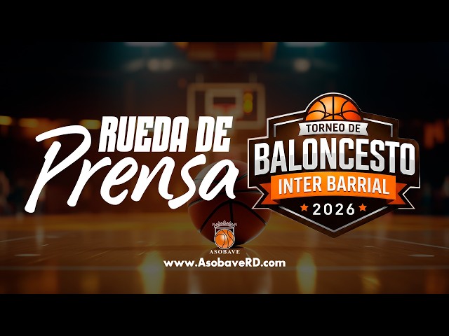 RUEDA DE PRENSA TORNEO INTER BARRIAL 2026