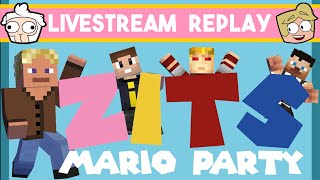 Minecraft Mario Party!!! w/ Impulse, Tango & Skizzleman!!!