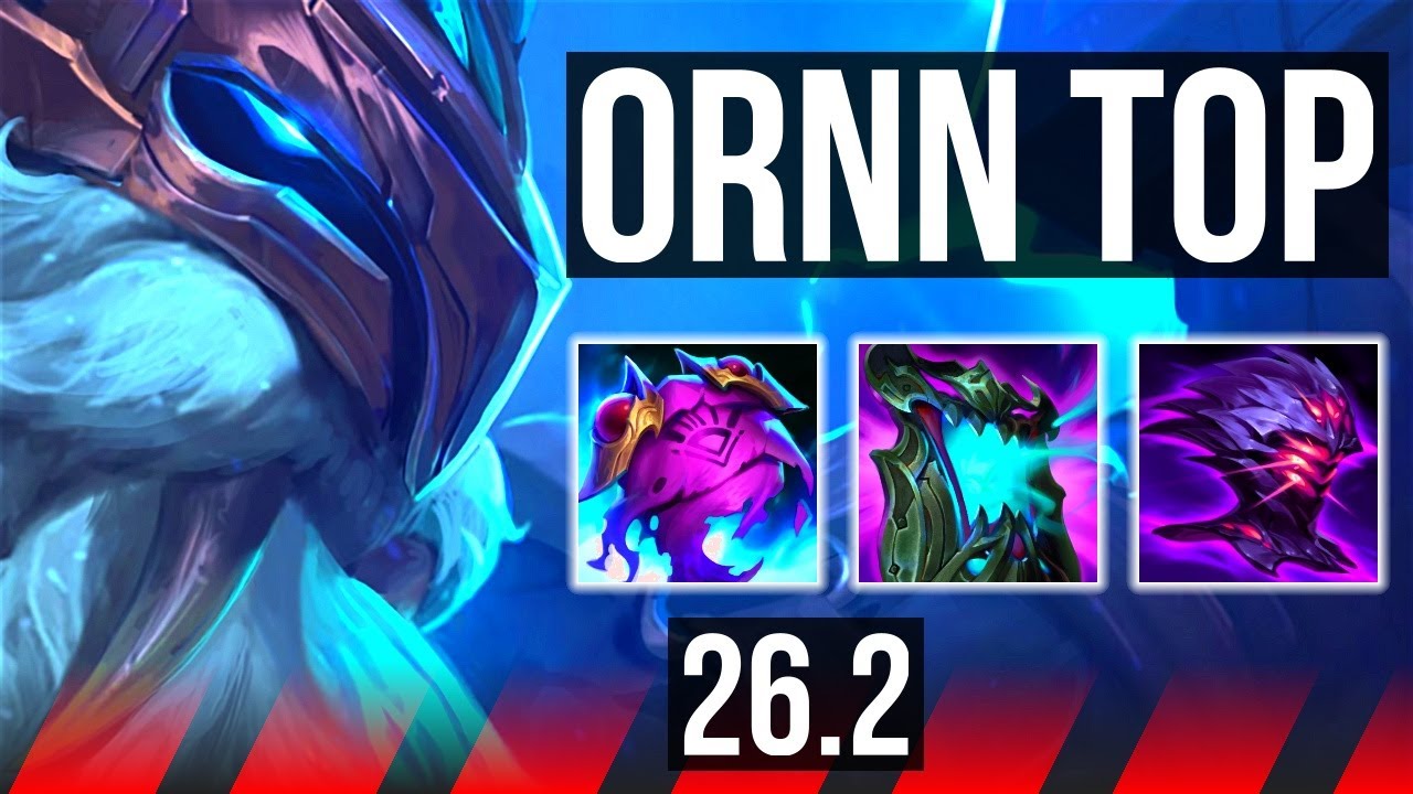 ORNN vs RENEKTON (TOP) | 11k gold comeback | KR Master | 26.2