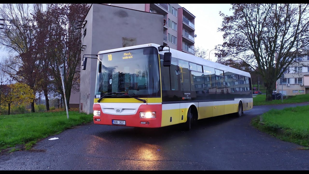 Linka 10 - Obrnice, sídliště - České Zlatníky - Most, nádraží