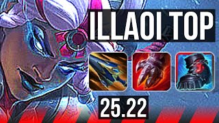 ILLAOI vs URGOT (TOP) | EUW Master | 25.22