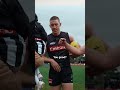 Kruz’s dream came true when he met Nick Daicos and Jamie Elliott at the Collingwood Football Club 🫶
