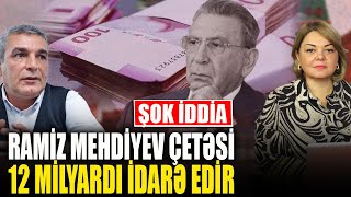 ŞOK İDDİA! Ramiz Mehdiyev çetesi 12 milyardı idarə edir - Natiq Cəfərli ilə  QIRMIZI MASA