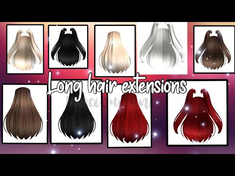 Cute Bunny Ears Hair Extensions (White)'s Code & Price - RblxTrade