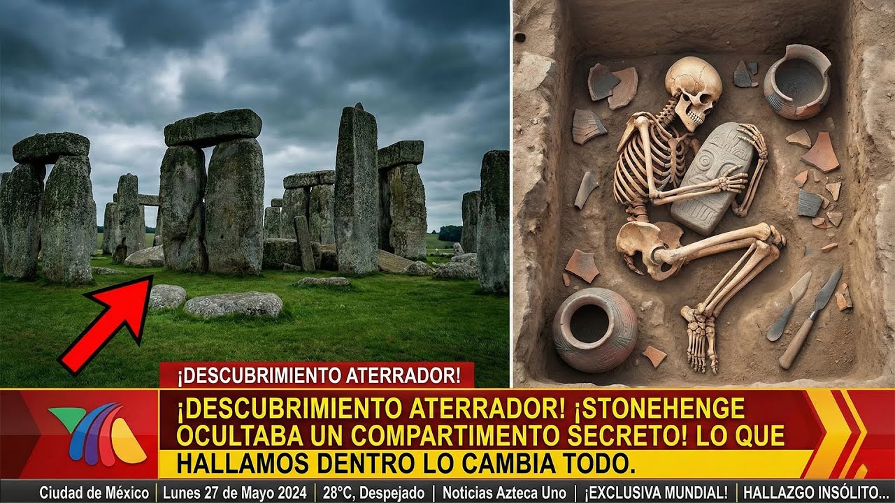 Stonehenge ocultaba un compartimento secreto: lo que hallamos dentro LO CAMBIA TODO