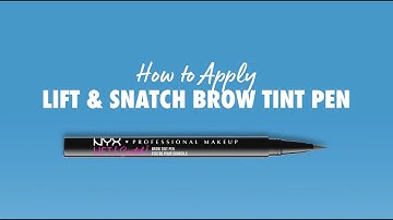 Brow Style Geliftete Brauen – Lift & Snatch Brow Tint Pen