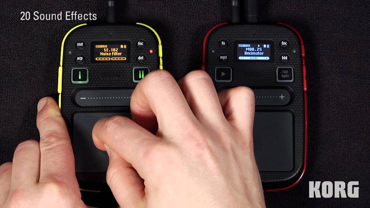 Mini Kaoss Pad 2 and Kaossilator 2 -- Overview and Comparison -- In The  Studio with Korg