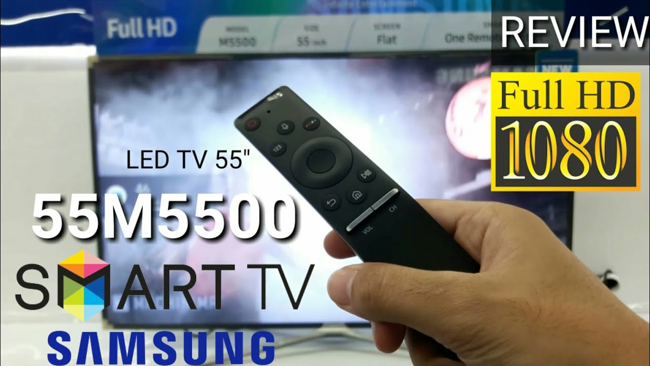 REVIEW SAMSUNG 55M5500 LED SMART TV indonesia HD - YouTube Hisar Suganda
